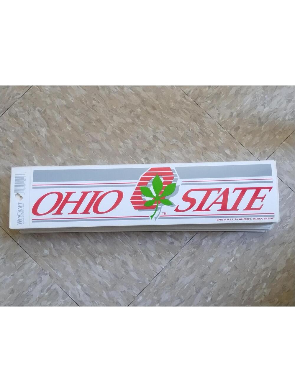 1980s Ohio State football team bumper sticker